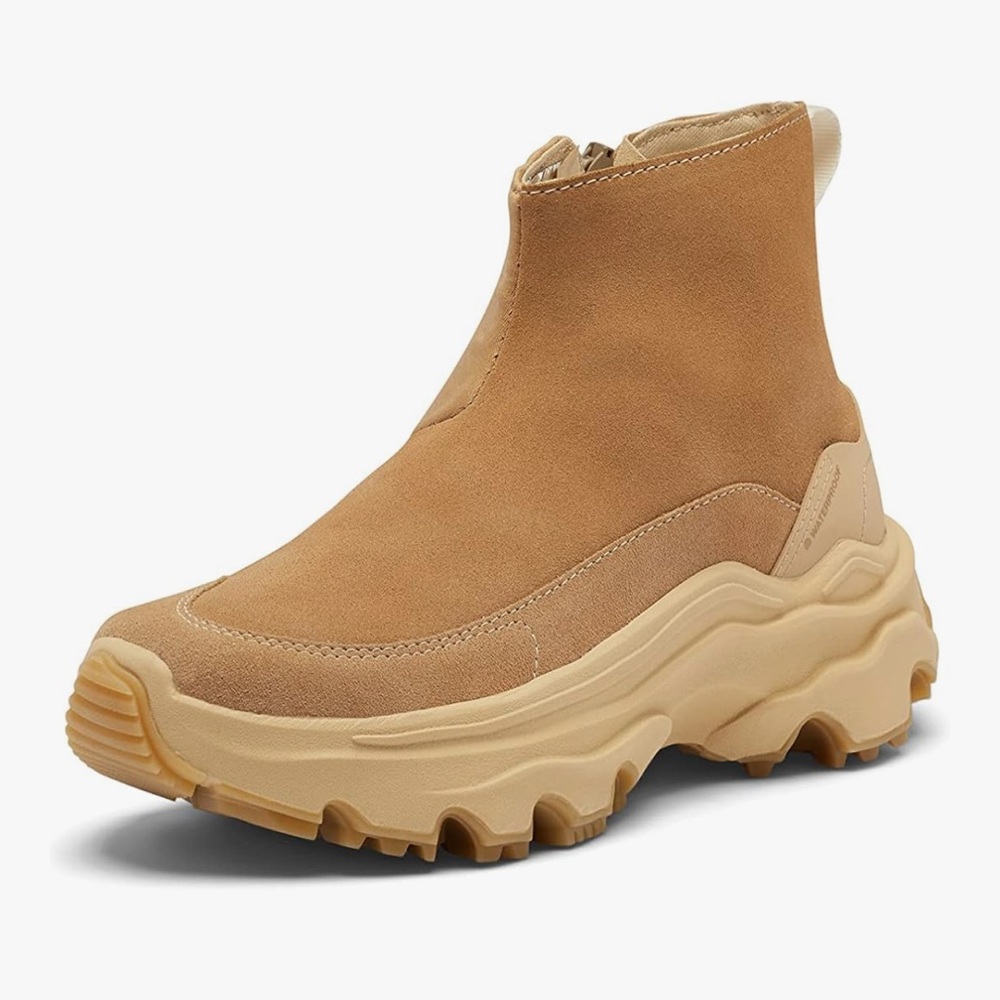 Sorel Light Brown Sneaker Boots